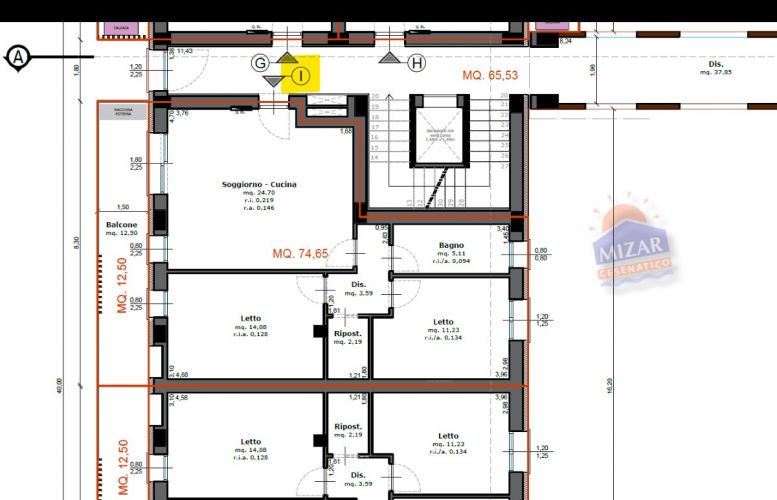 03.Cesenatico Ponente Trilocale In Costruzione vendita Cesenatico